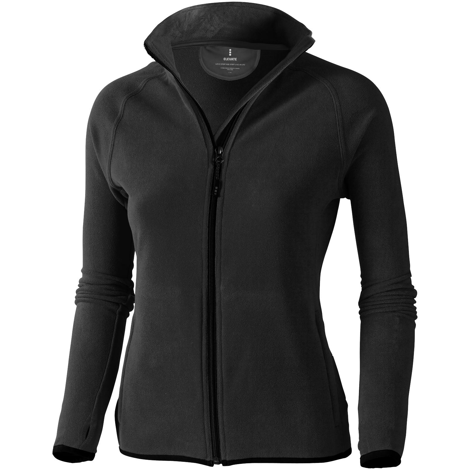 Brossard Fleecejacke für Damen – Anthrazit – XXL