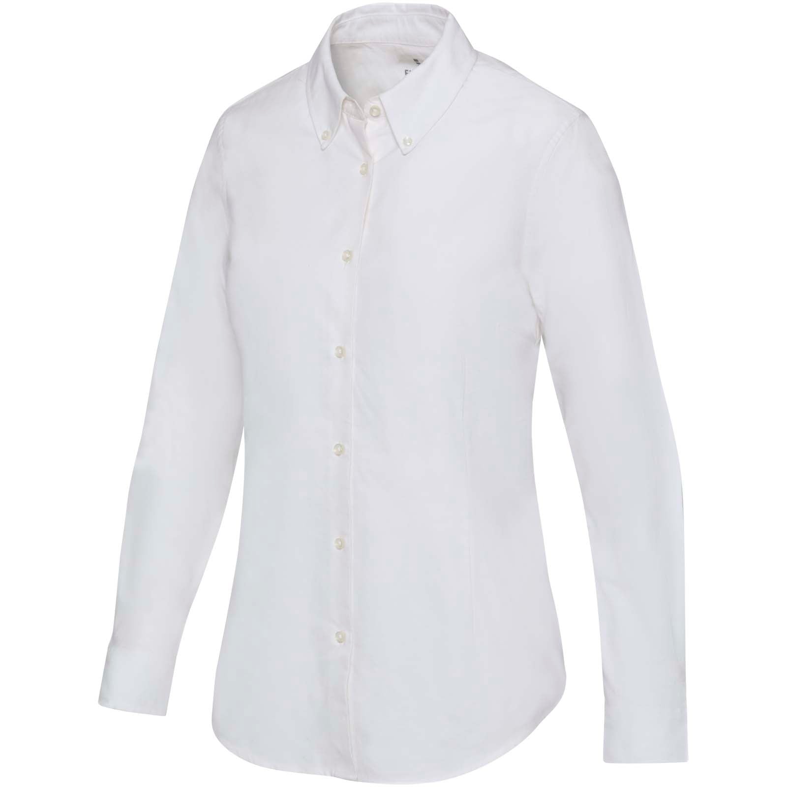 Sphene 165 g/m² Oxford Bluse – Weiss – XXS