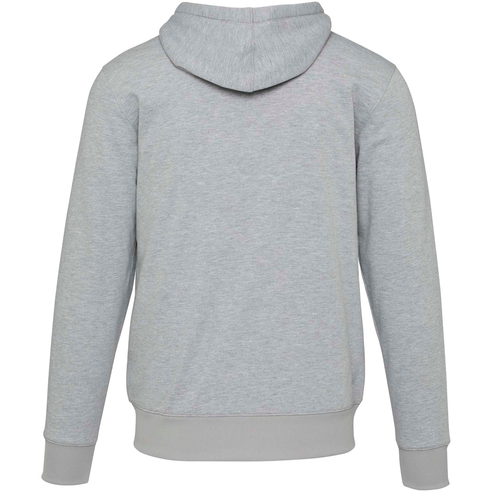 Natron 320 g/m² Sherpa-Kapuzenjacke mit Reißverschluss