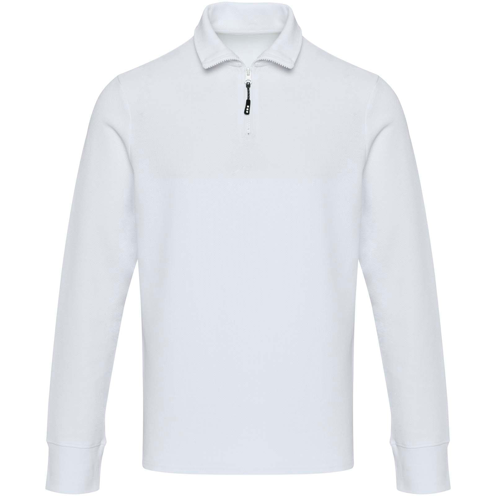 Apollo 245 g/m² Langarm Poloshirt Unisex mit Reißverschluss