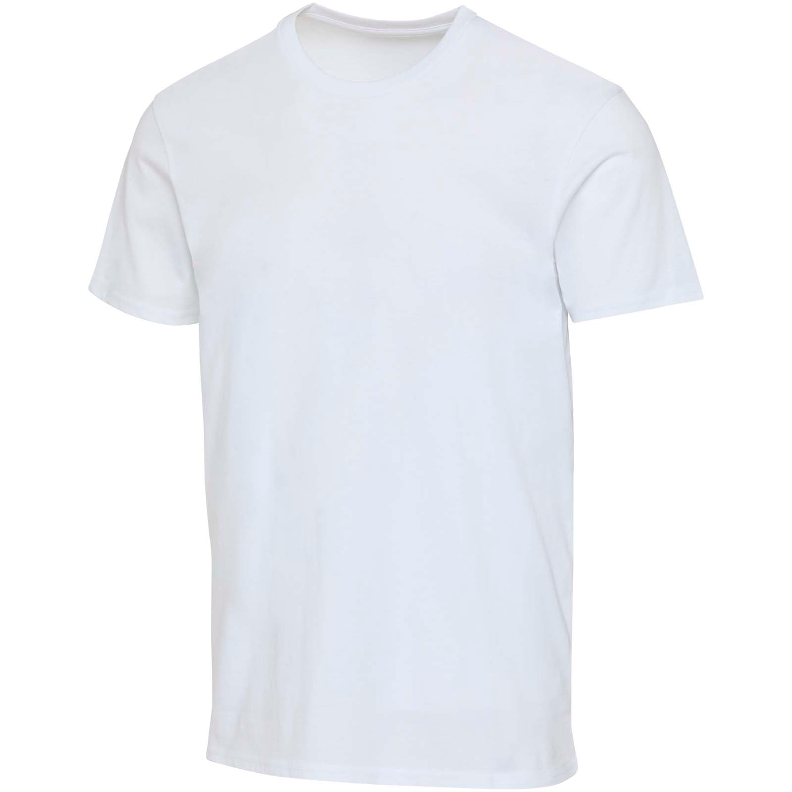 Azurite 160 g/m² Kurzärmeliges T-Shirt Bio Baumwolle (OCS), unisex – Weiss – 3XS