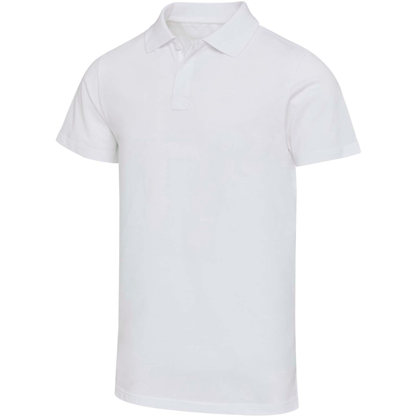 Graphite 180 g/m² Kurzärmeliges Poloshirt Bio Baumwolle (OCS), unisex – Weiss – 3XS
