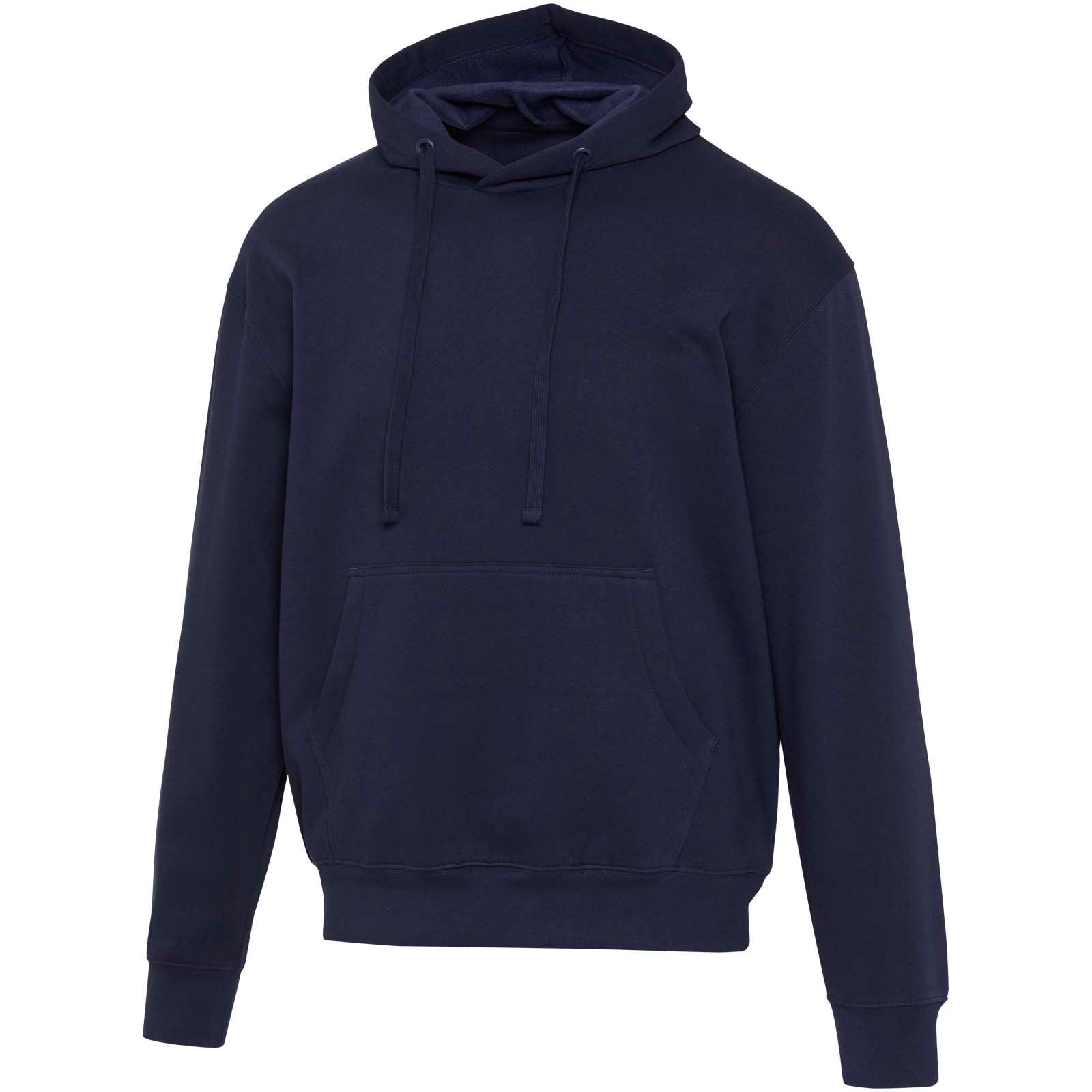 Boris Oversize Kapuzenpullover aus recycelter 280 g/m2 Bio Baumwolle (OCS), unisex – Navy – 3XS