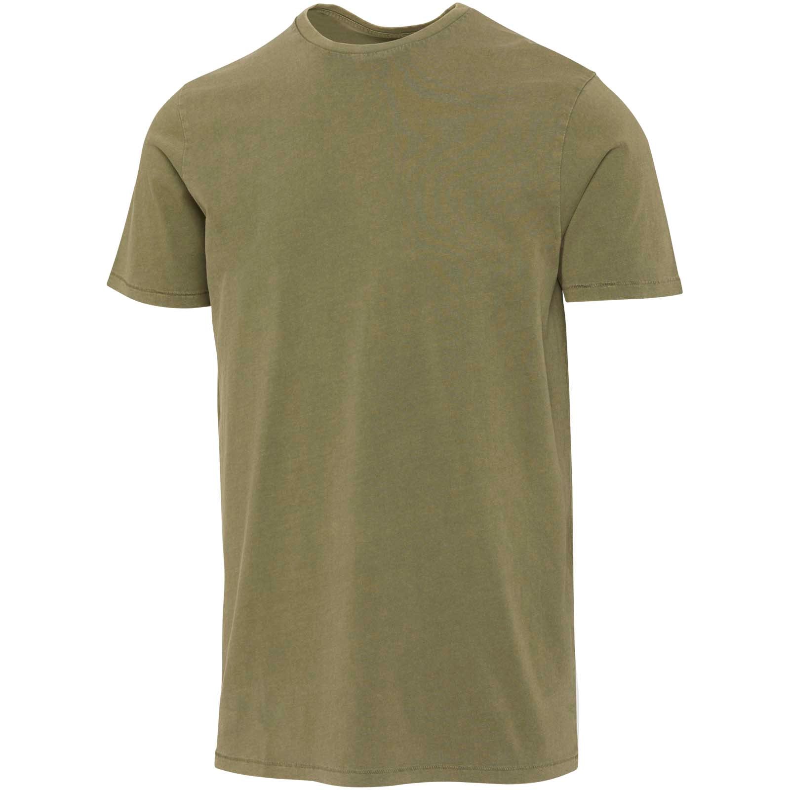 Nanaimo Kurzärmeliges T-Shirt für Herren im Washed Look, 160 g/m2 – Waldgrün – 3XL