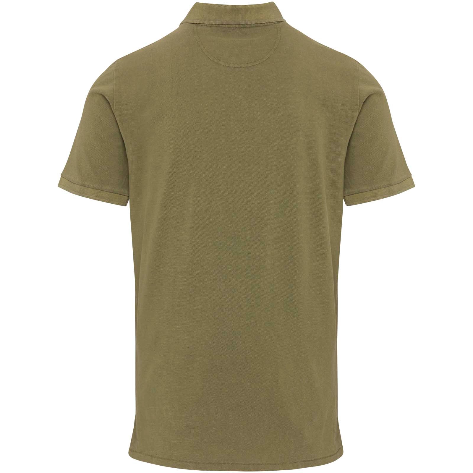 Calgary Poloshirt für Herren im Washed Look, 200 g/m2