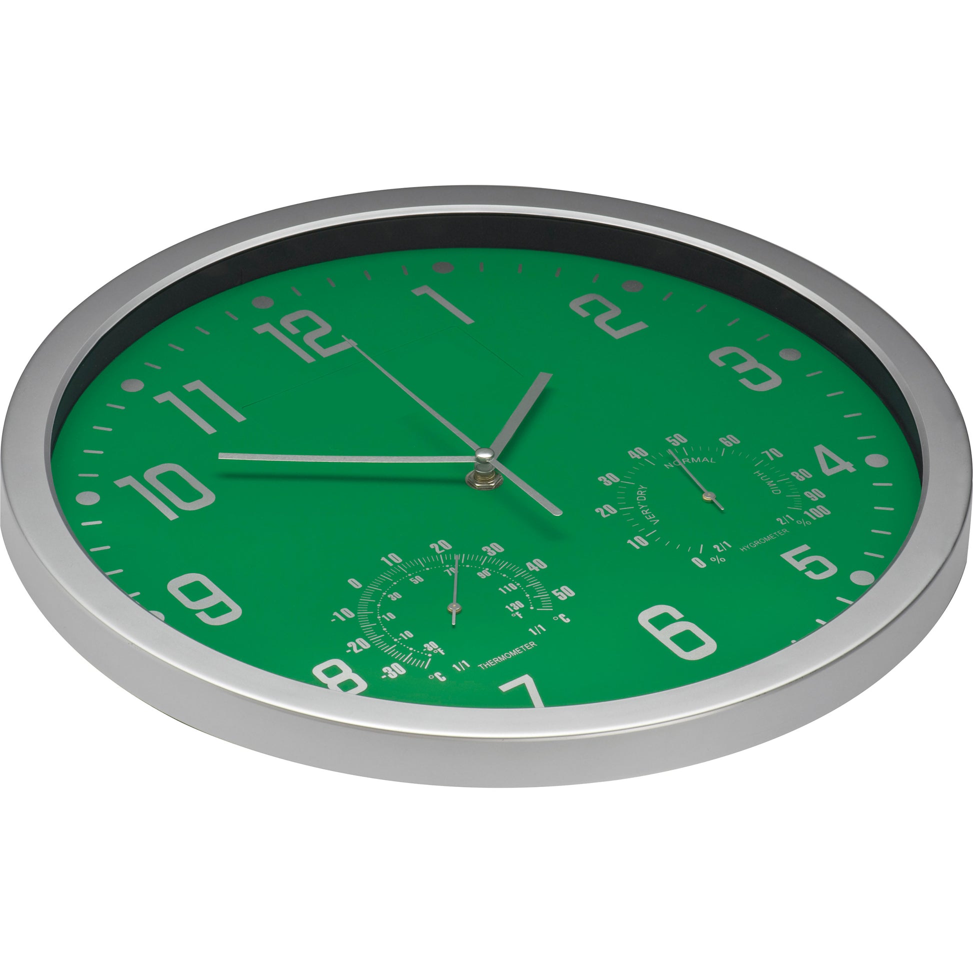 Wanduhr mit Hygro - und Thermometer MALCOLM