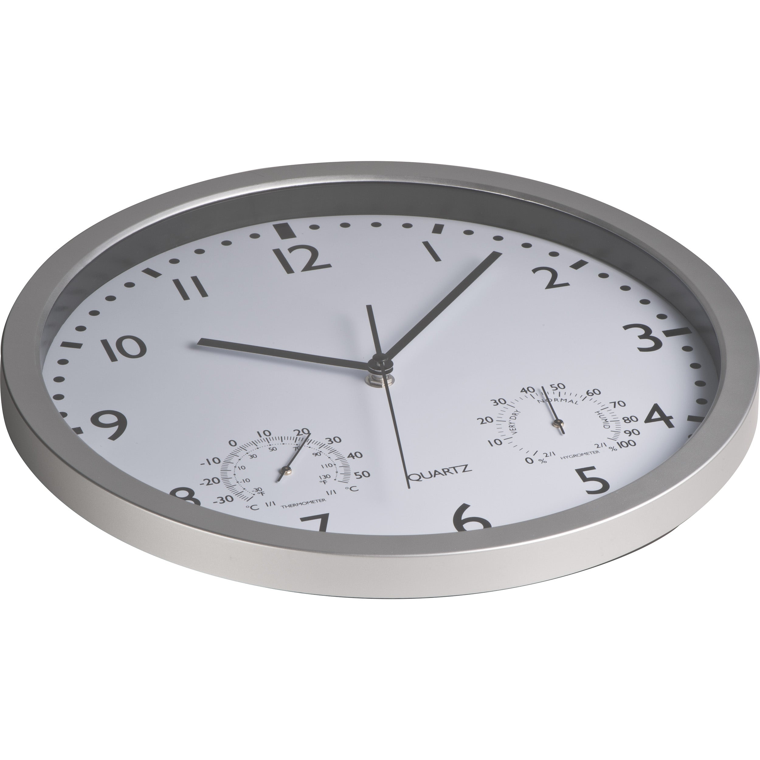 Wanduhr mit Hygro - und Thermometer LUIZA