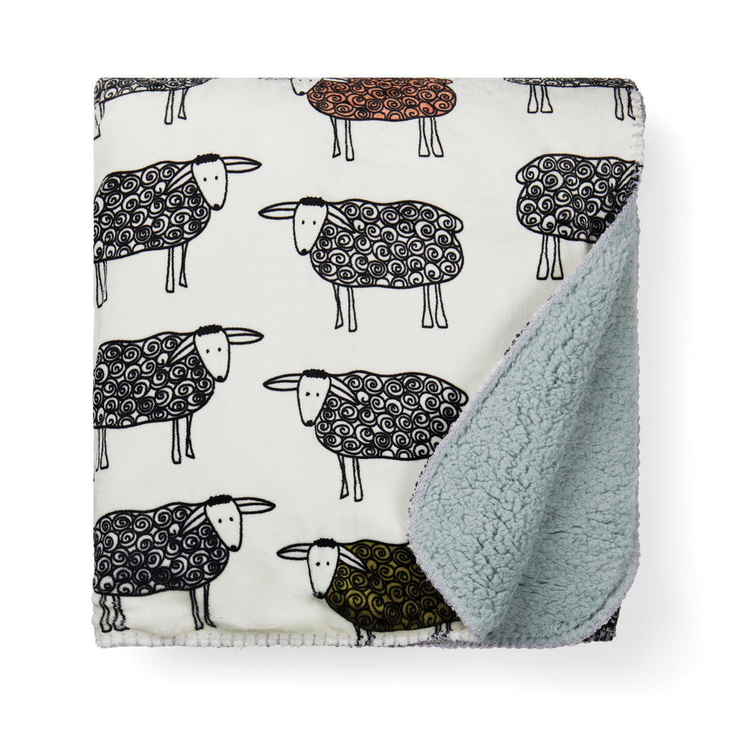 VINGA Sheep Decke aus GRS recyceltem PET – Ansicht 1