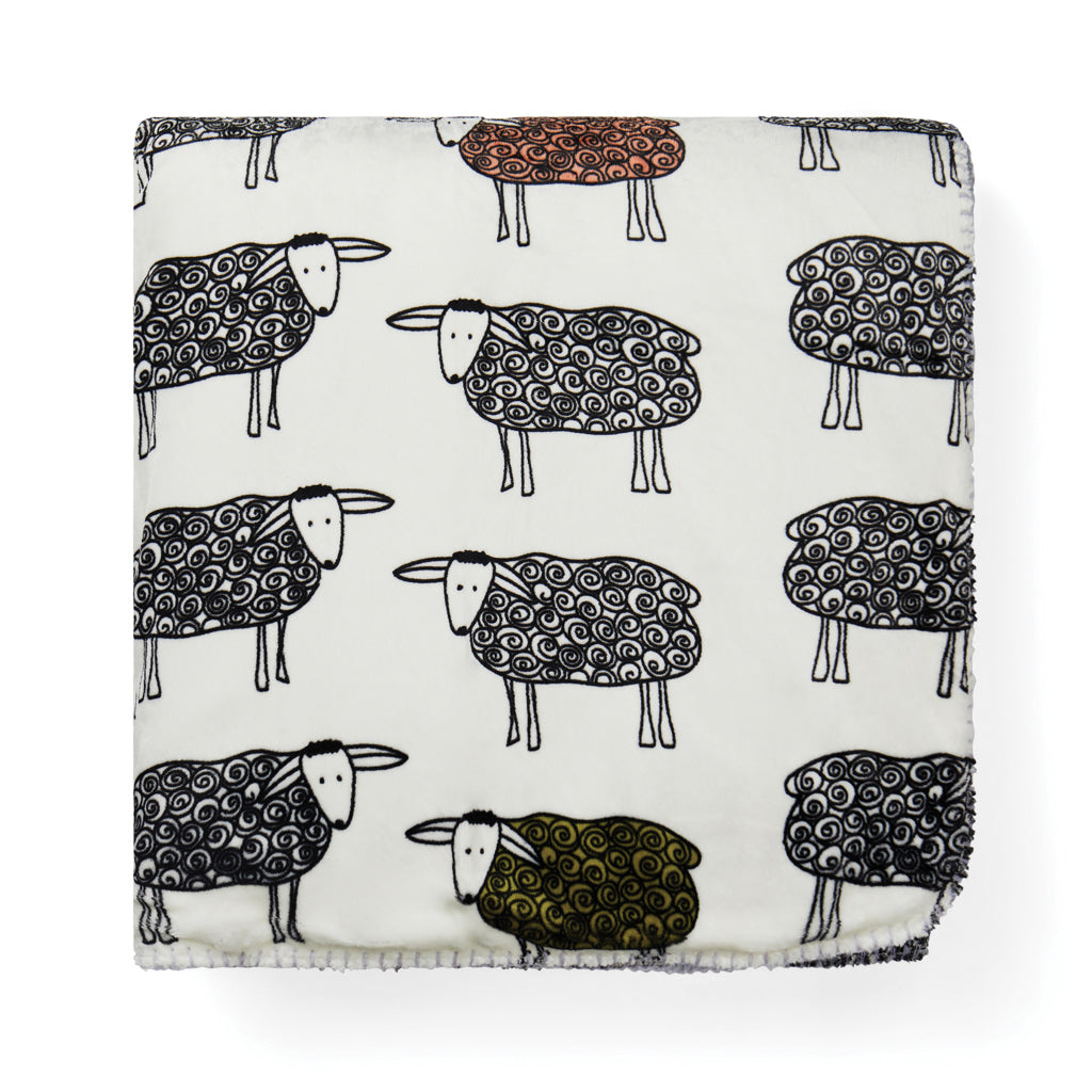 VINGA Sheep Decke aus GRS recyceltem PET – Ansicht 2