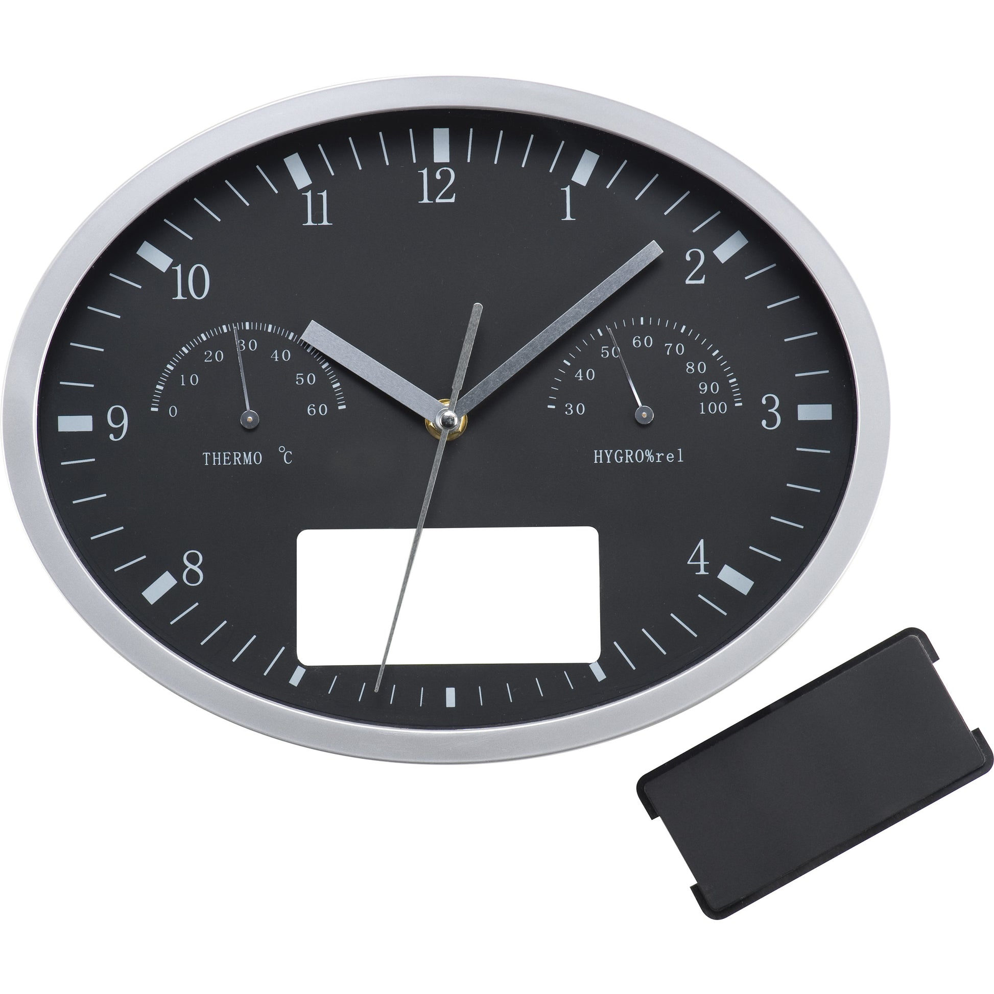 Wanduhr mit Hygro- und Thermometer HENRY