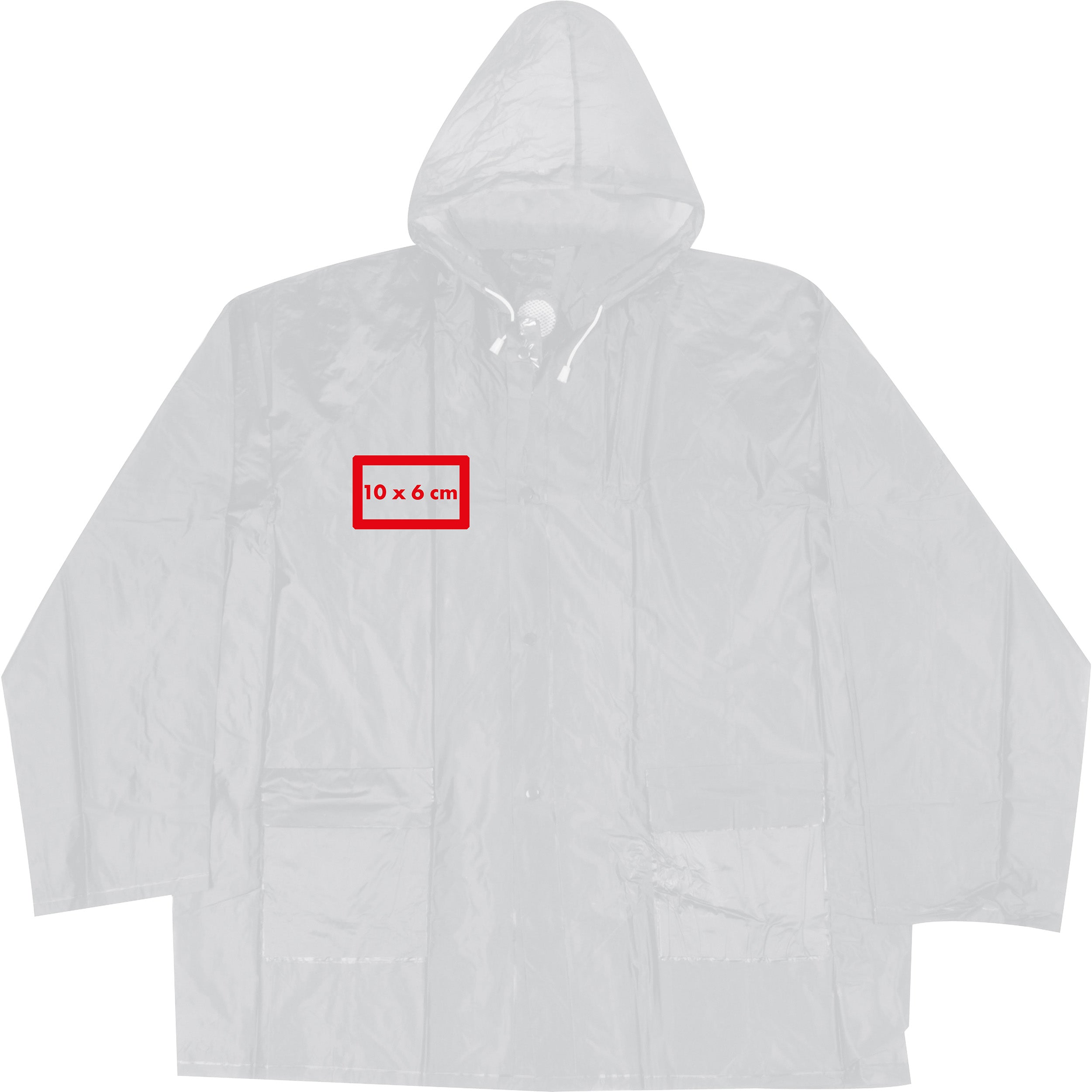 Regenjacke mit Druckknöpfen und Kapuze LAUREN