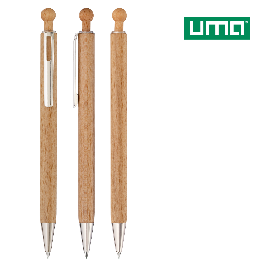 UMA WOODY B Druckbleistift – Holz