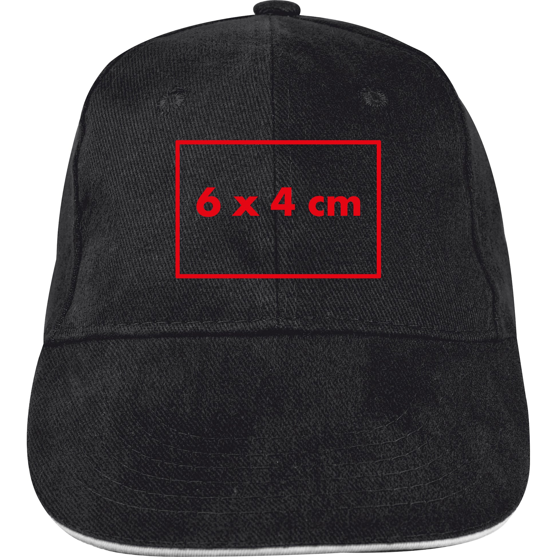 6 Panel Sandwich Baseball Cap CURTIS