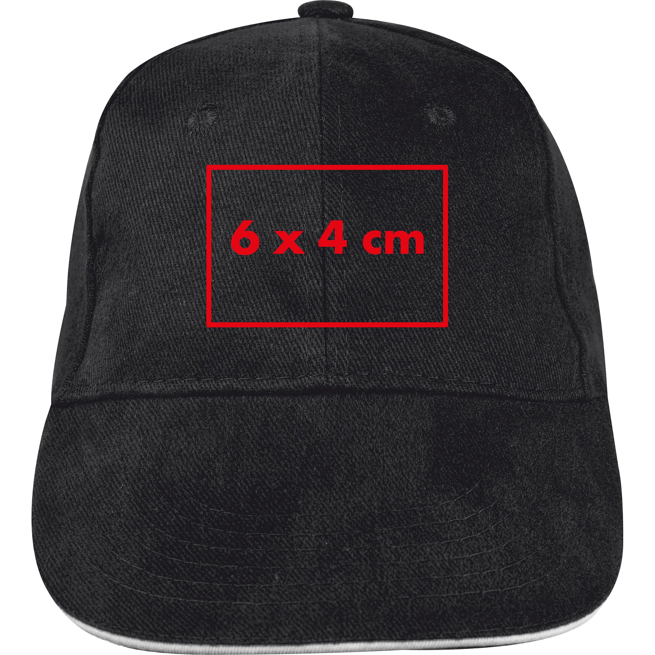 6 Panel Sandwich Baseball Cap CURTIS