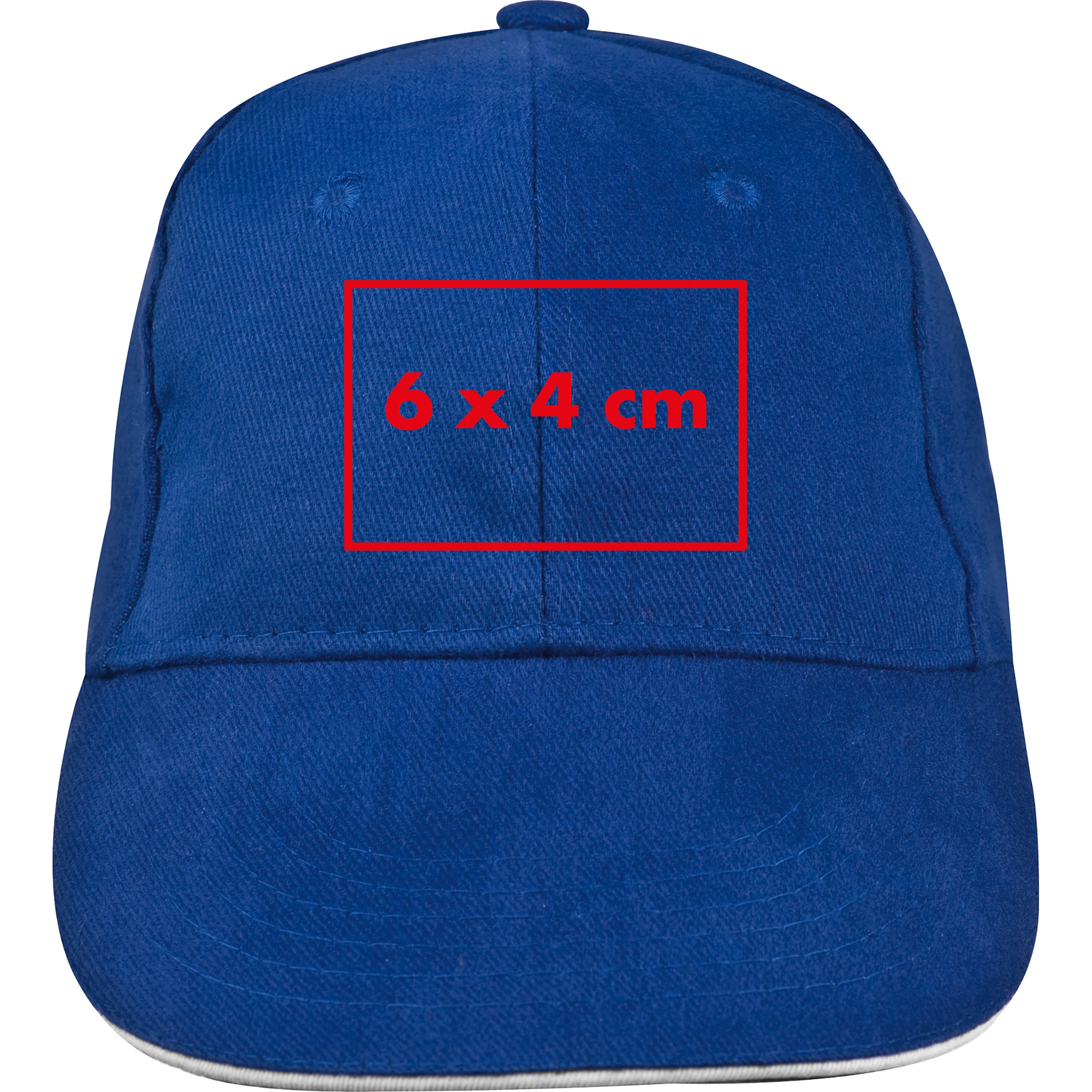6 Panel Sandwich Baseball Cap CURTIS