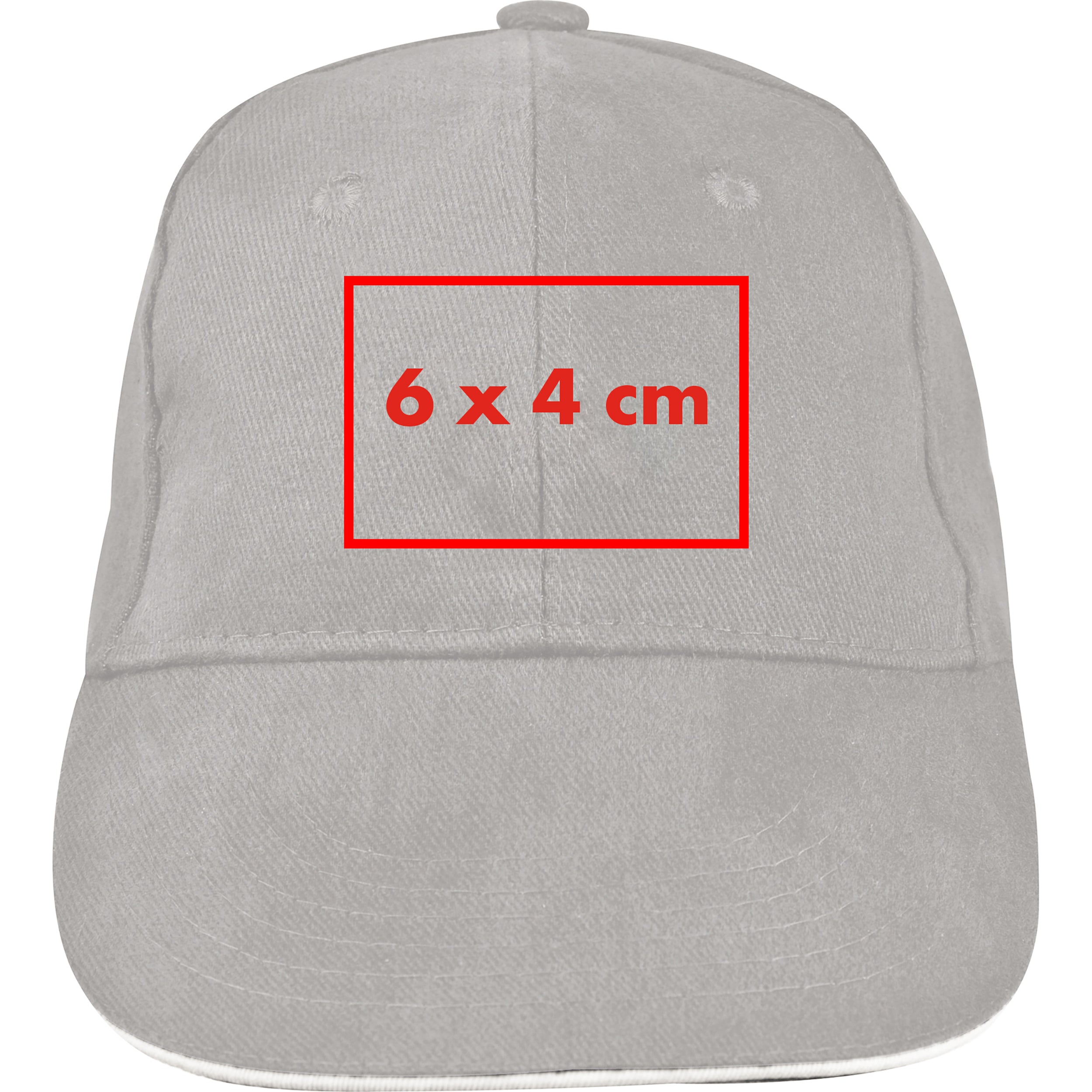 6 Panel Sandwich Baseball Cap CURTIS