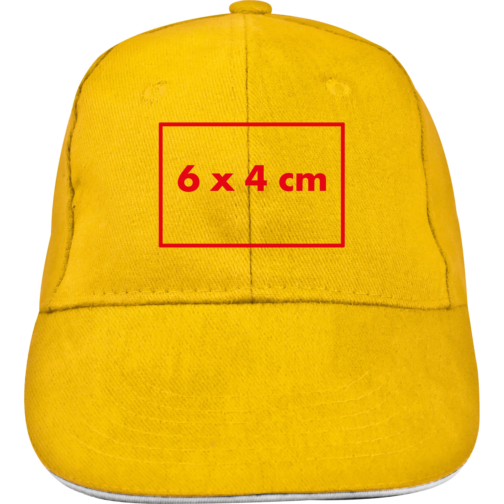 6 Panel Sandwich Baseball Cap CURTIS