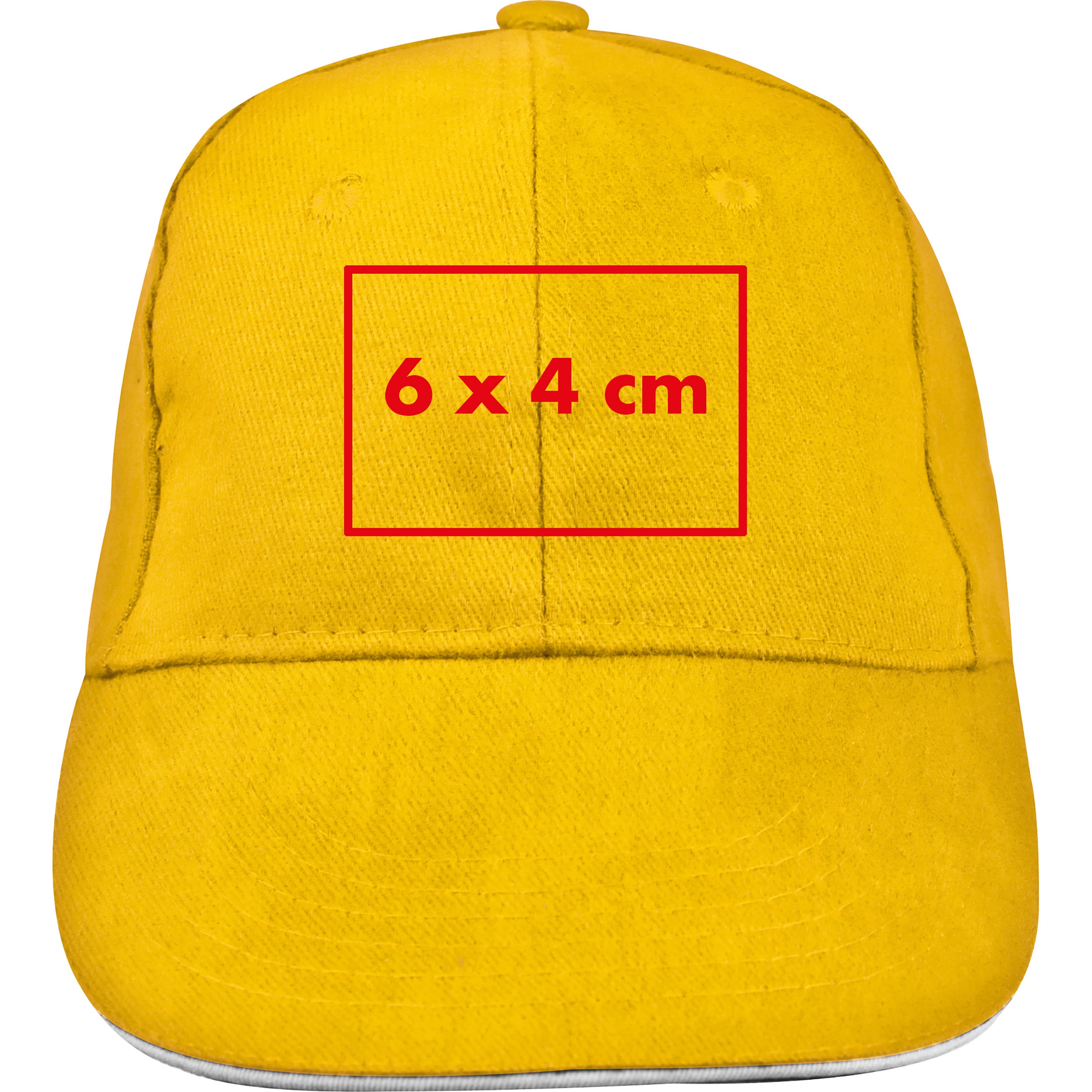 6 Panel Sandwich Baseball Cap CURTIS