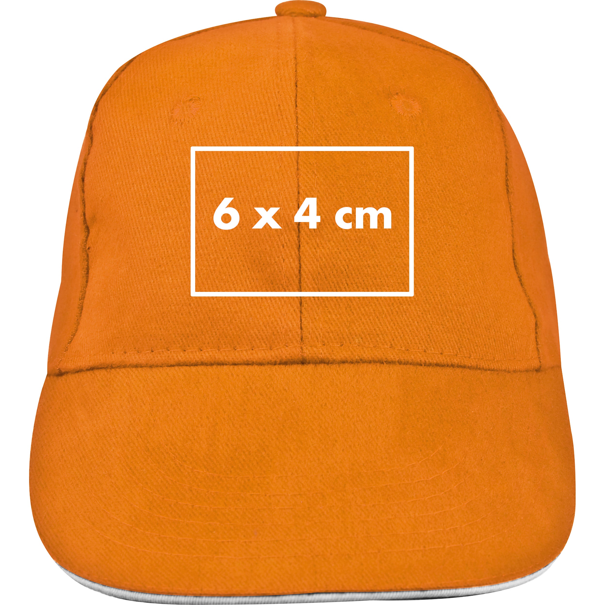 6 Panel Sandwich Baseball Cap CURTIS
