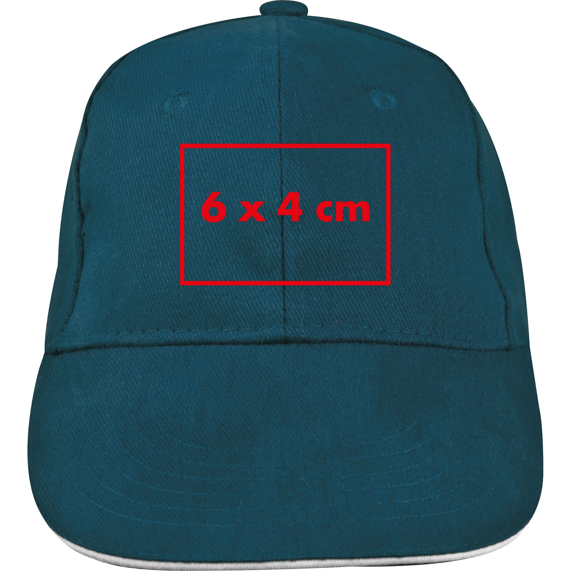 6 Panel Sandwich Baseball Cap CURTIS