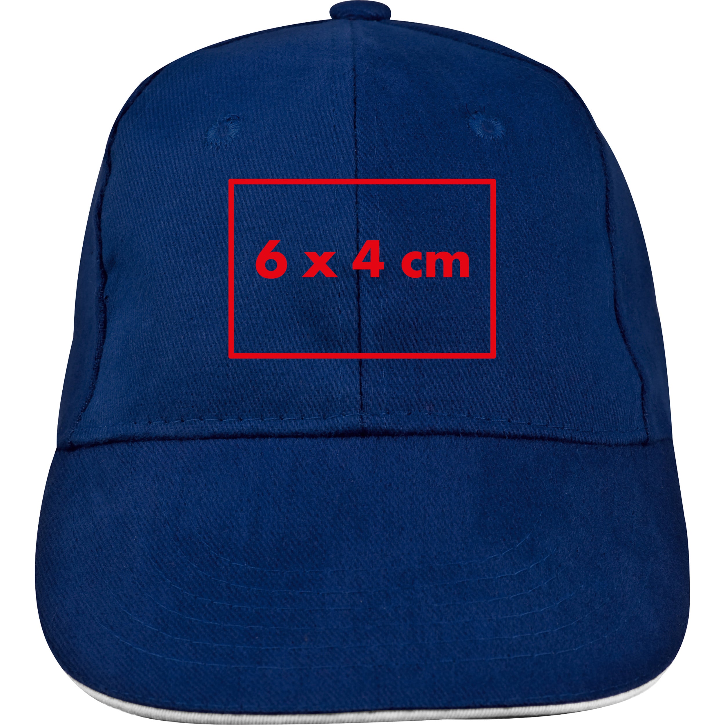 6 Panel Sandwich Baseball Cap CURTIS