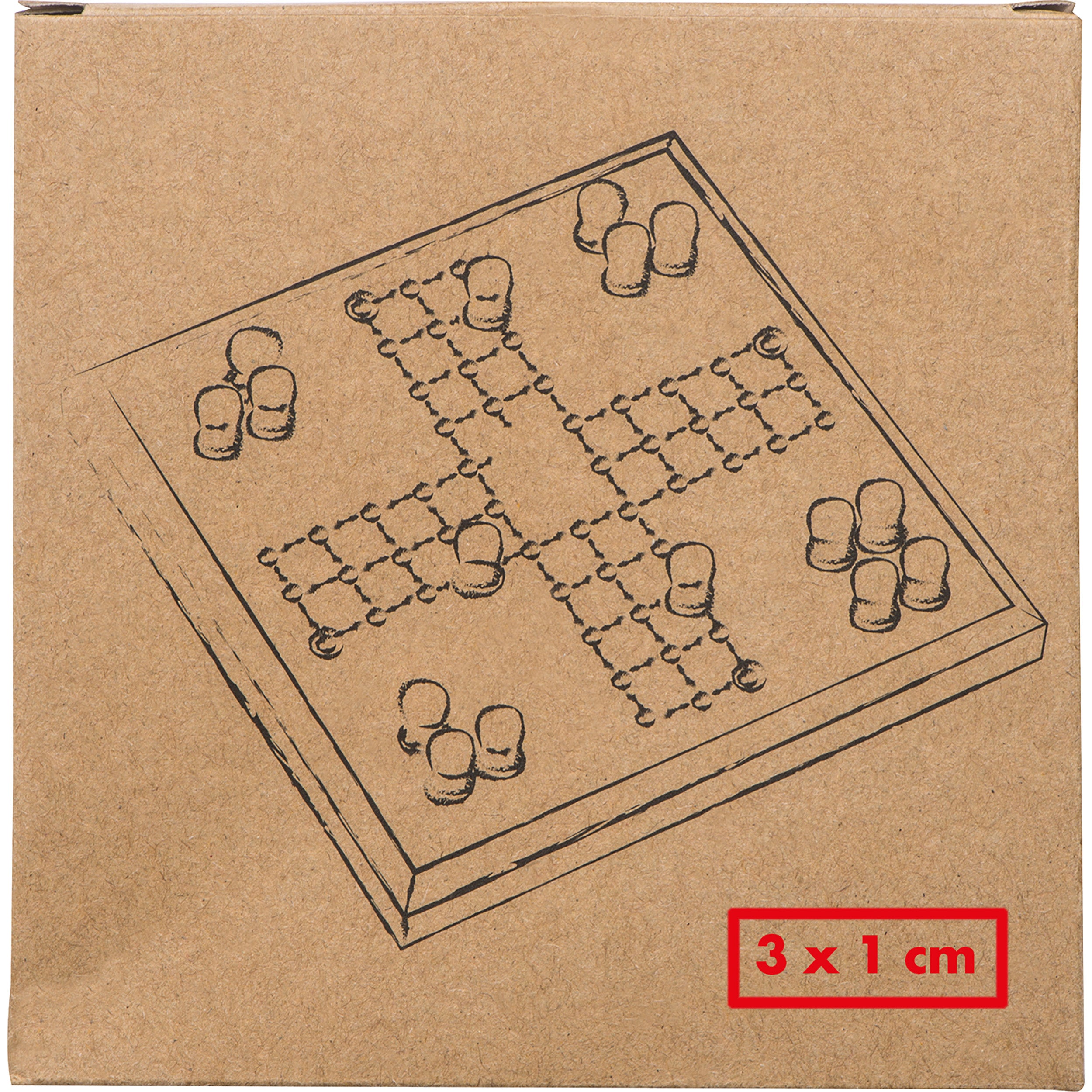 LUDO Spiel aus Holz GREGORY