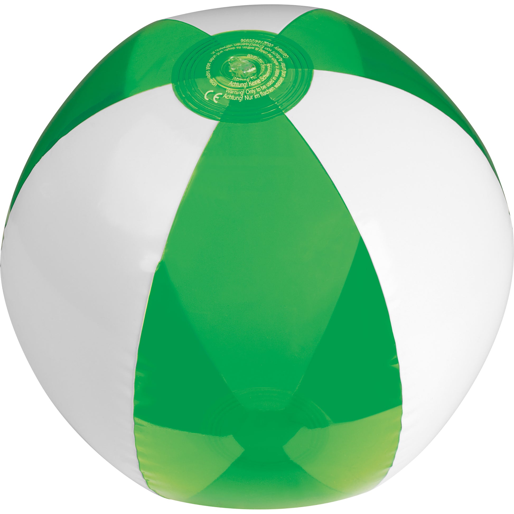Strandball bicolour farbig/transparent MARGARETHE