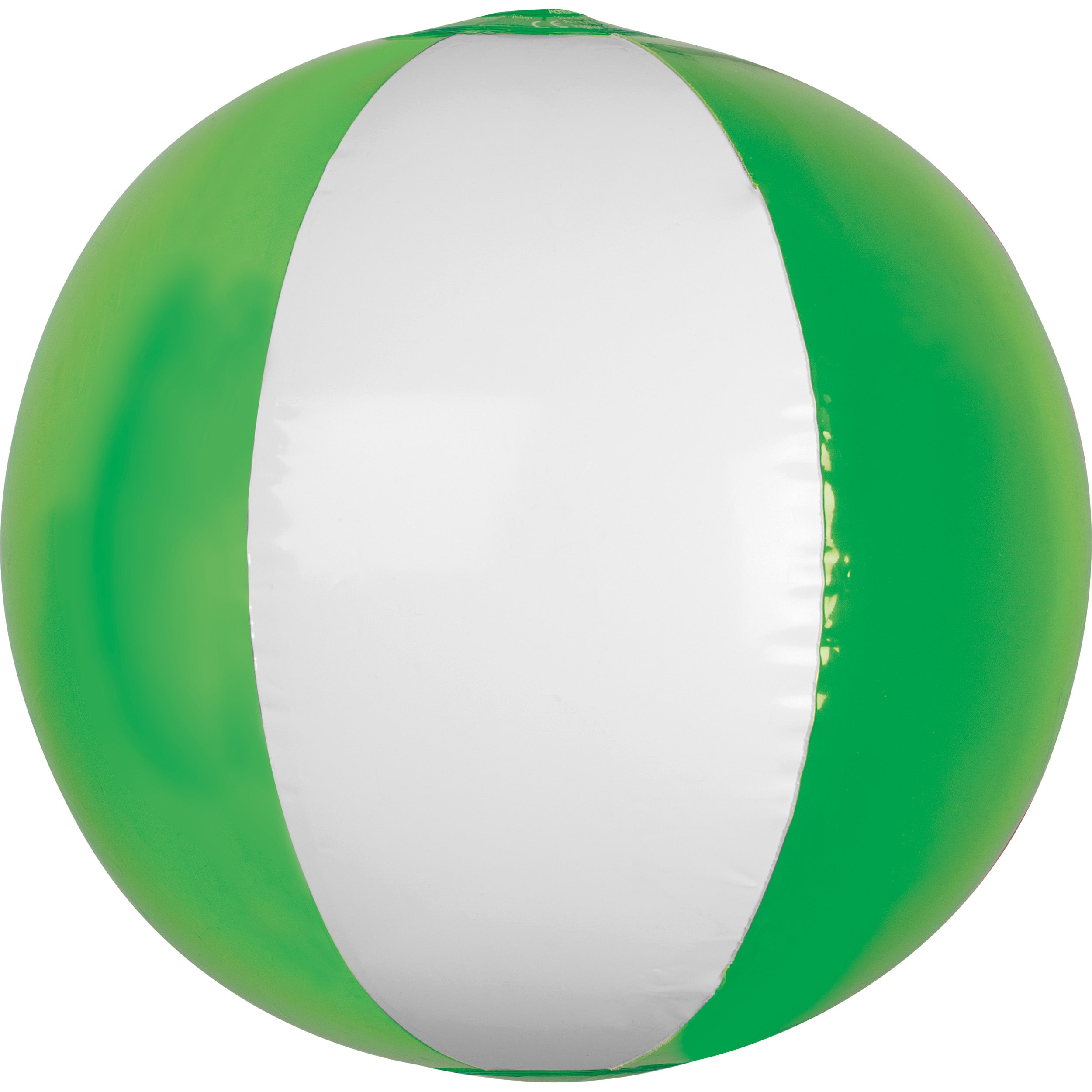 Strandball bicolour farbig/transparent MARGARETHE