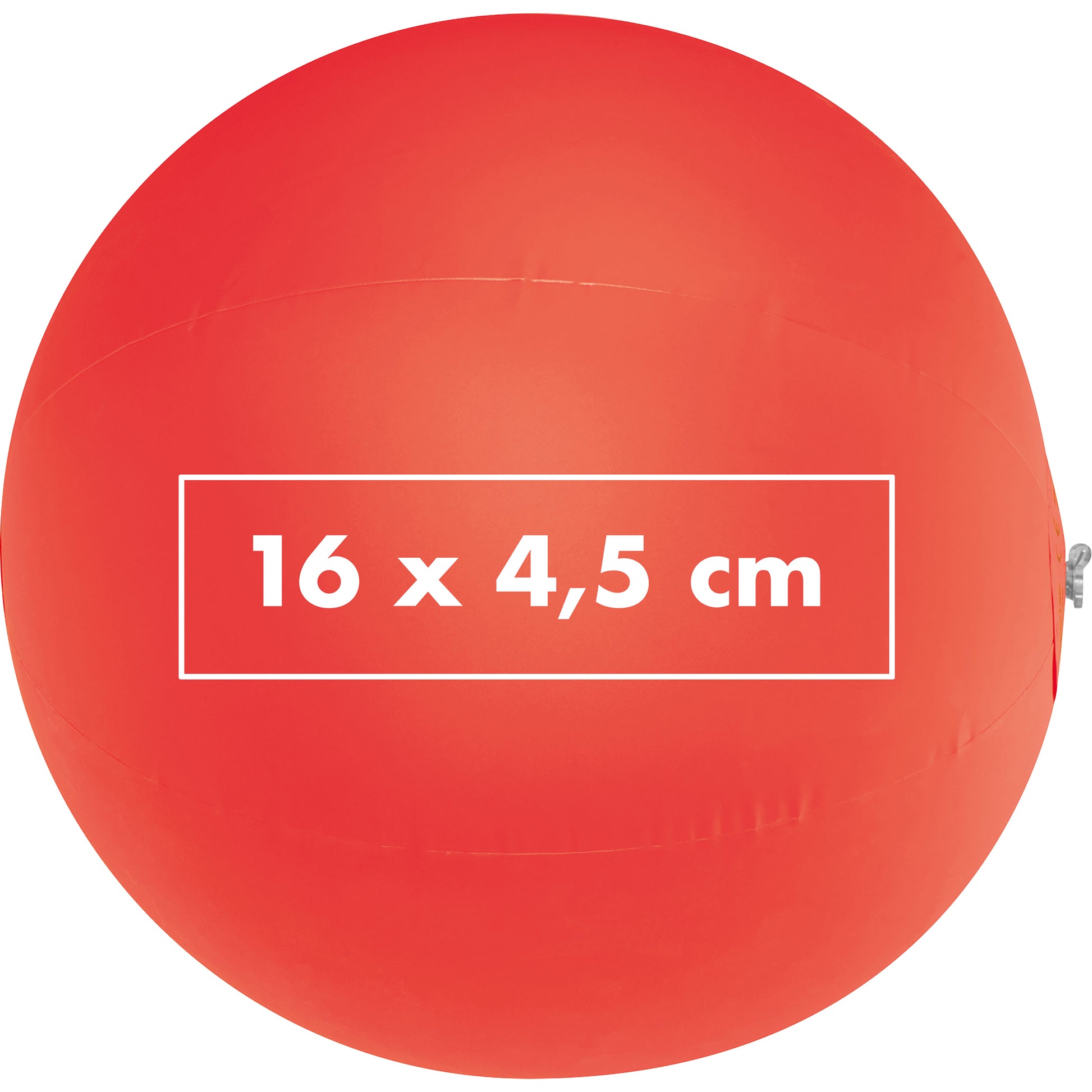 Strandball aus PVC mit einer Segmentlänge von 40 cm BERNARDO
