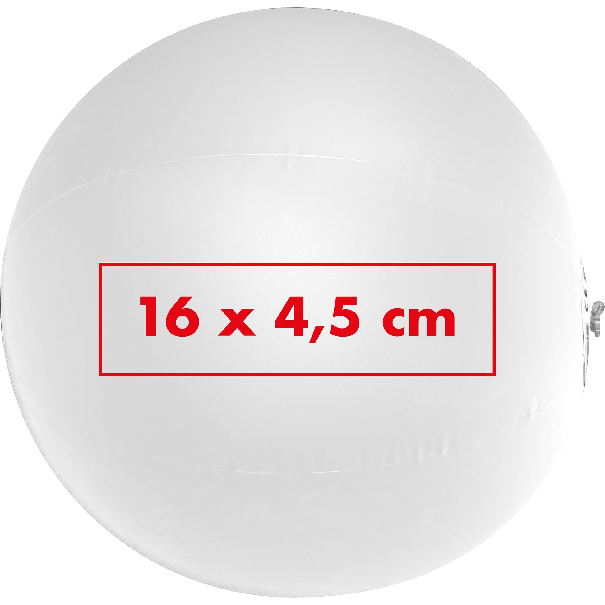 Strandball aus PVC mit einer Segmentlänge von 40 cm BERNARDO