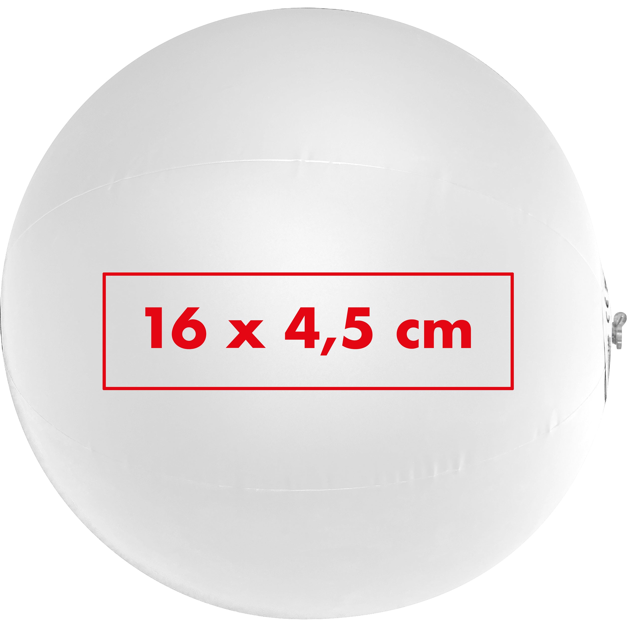 Strandball aus PVC mit einer Segmentlänge von 40 cm BERNARDO