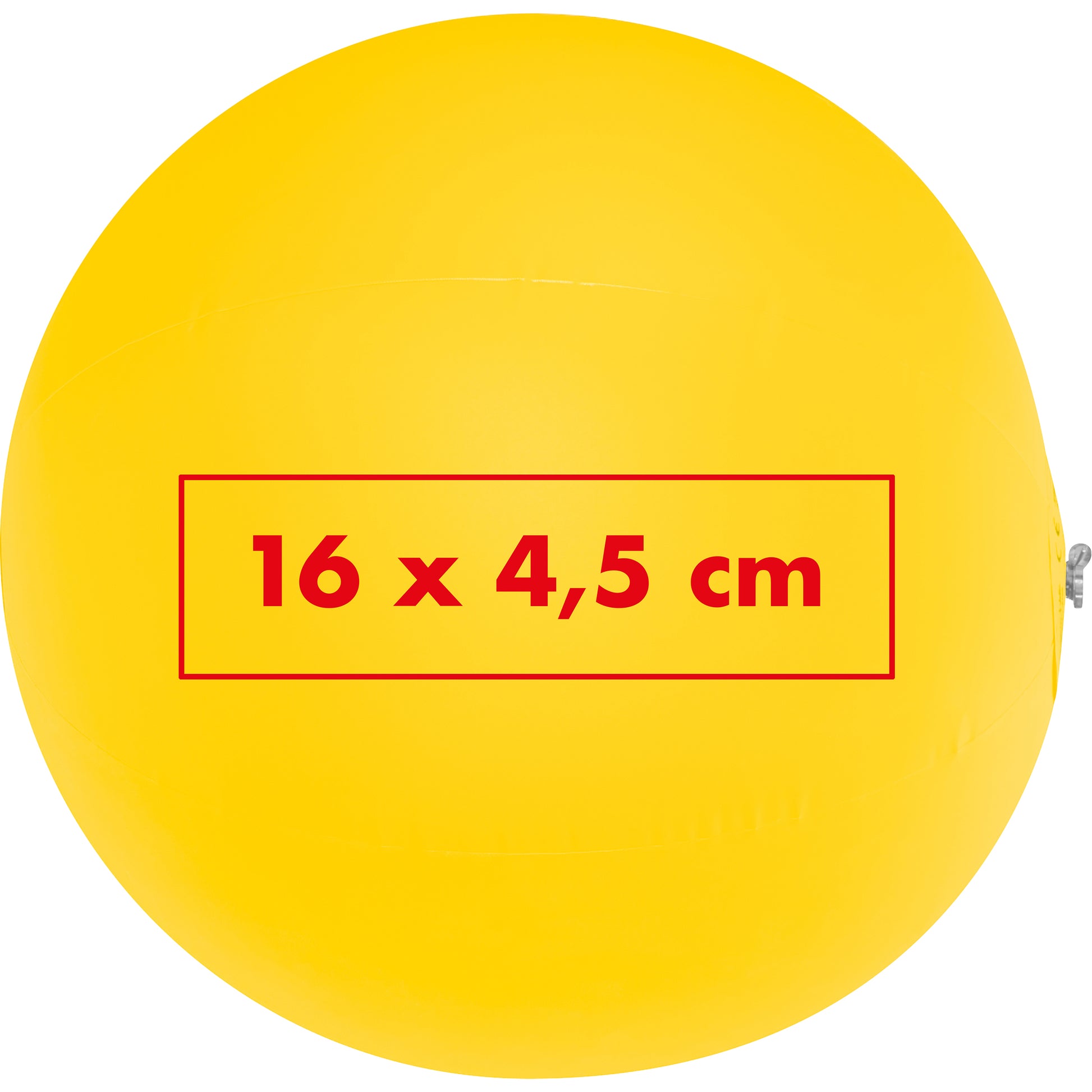 Strandball aus PVC mit einer Segmentlänge von 40 cm BERNARDO