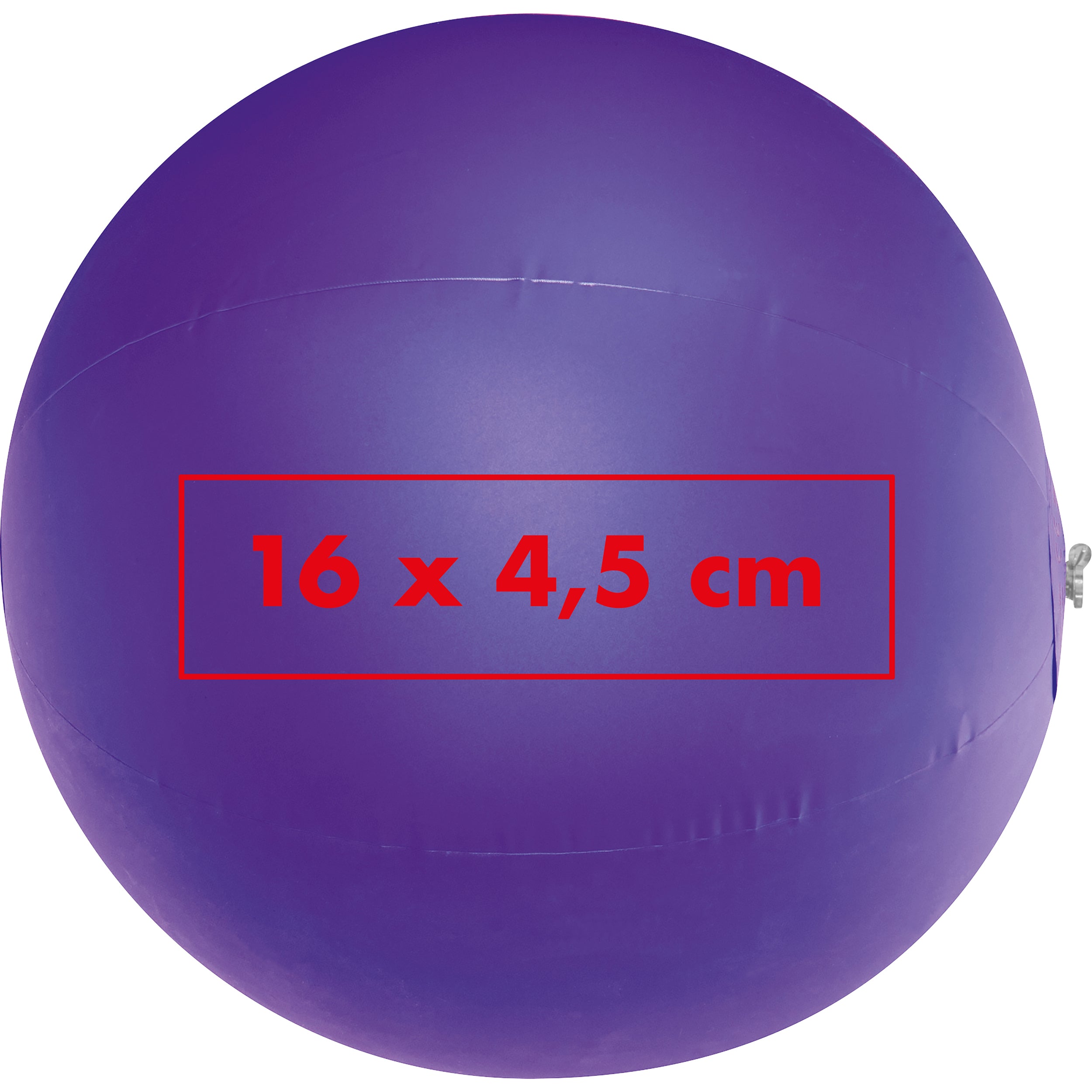Strandball aus PVC mit einer Segmentlänge von 40 cm BERNARDO