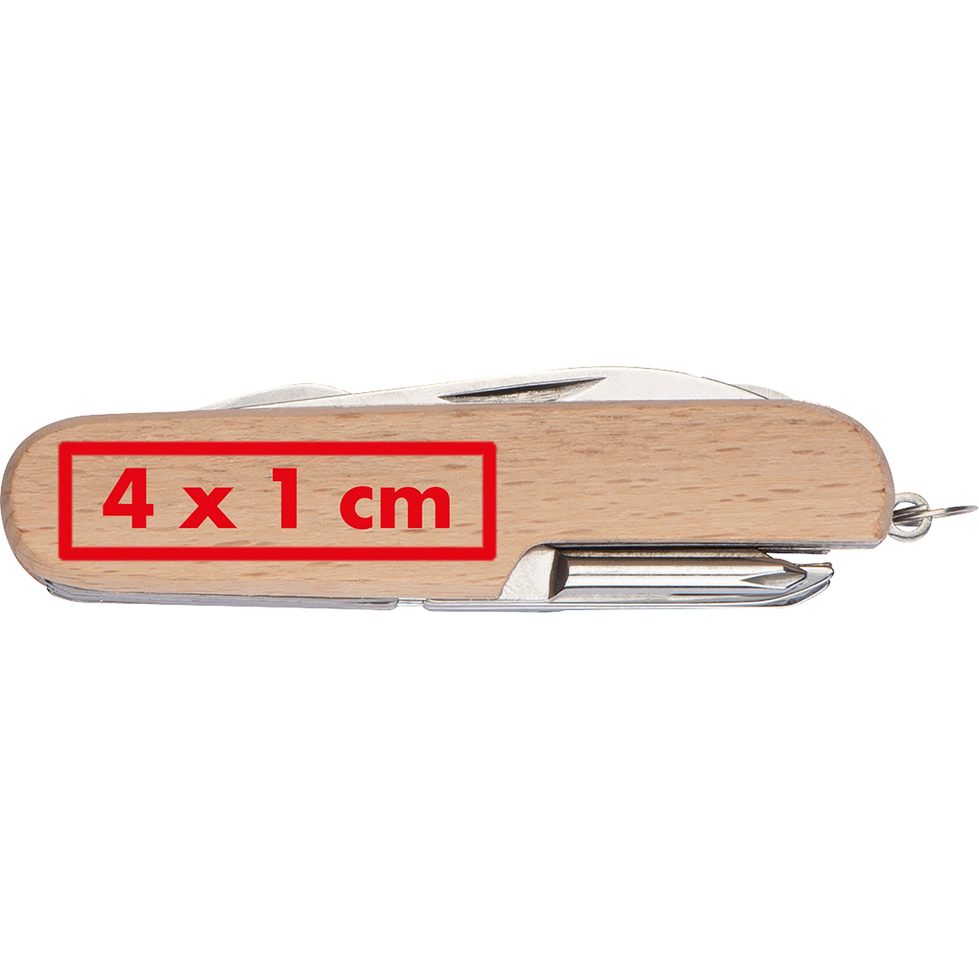 Taschenmesser aus Edelstahl mit Holzummantelung NAPOLEONE