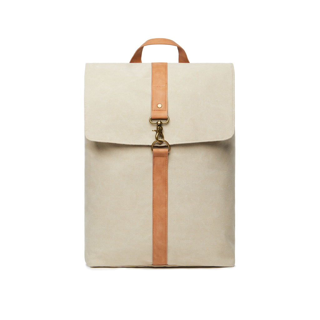 VINGA Bosler Rucksack aus GRS recyceltem Canvas – Ansicht 1