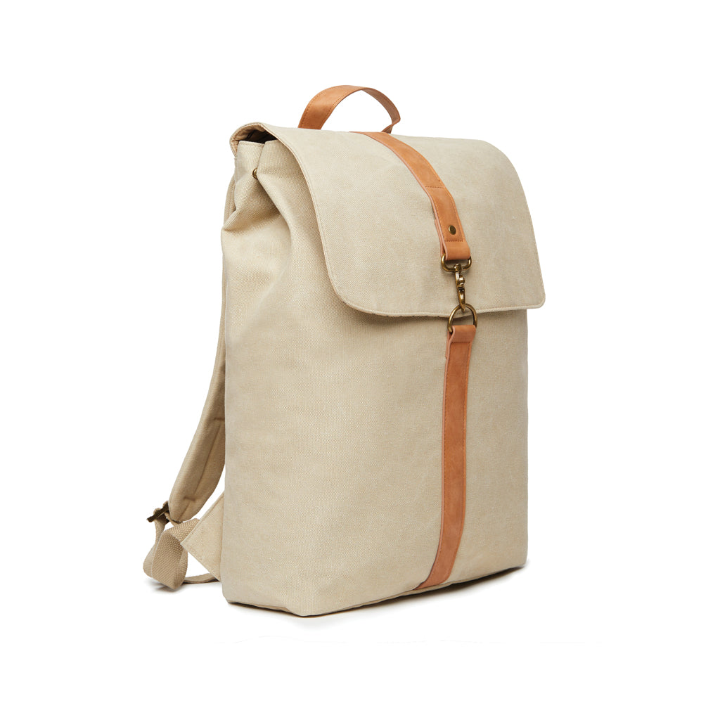 VINGA Bosler Rucksack aus GRS recyceltem Canvas – Ansicht 6