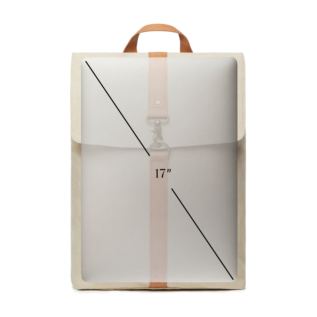 VINGA Bosler Rucksack aus GRS recyceltem Canvas – Ansicht 7