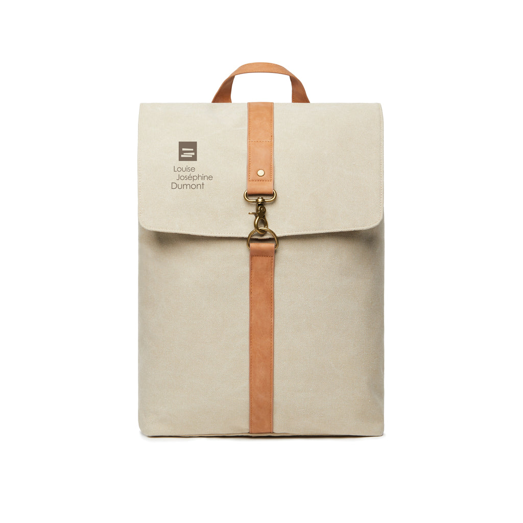 VINGA Bosler Rucksack aus GRS recyceltem Canvas – Ansicht 8