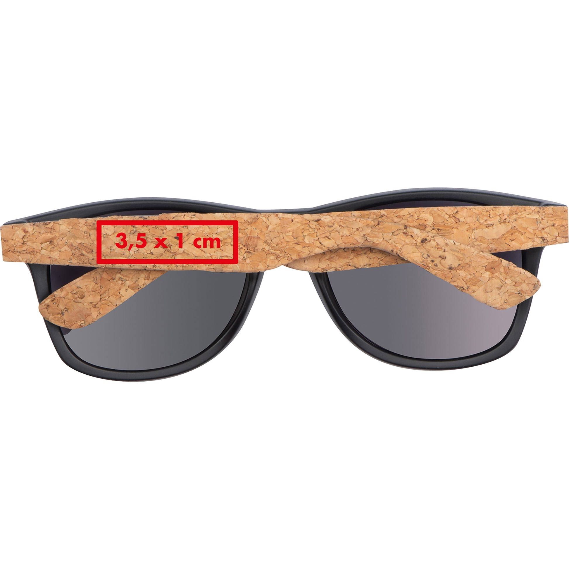 Sonnenbrille mit Bügeln aus Kork PRIMO