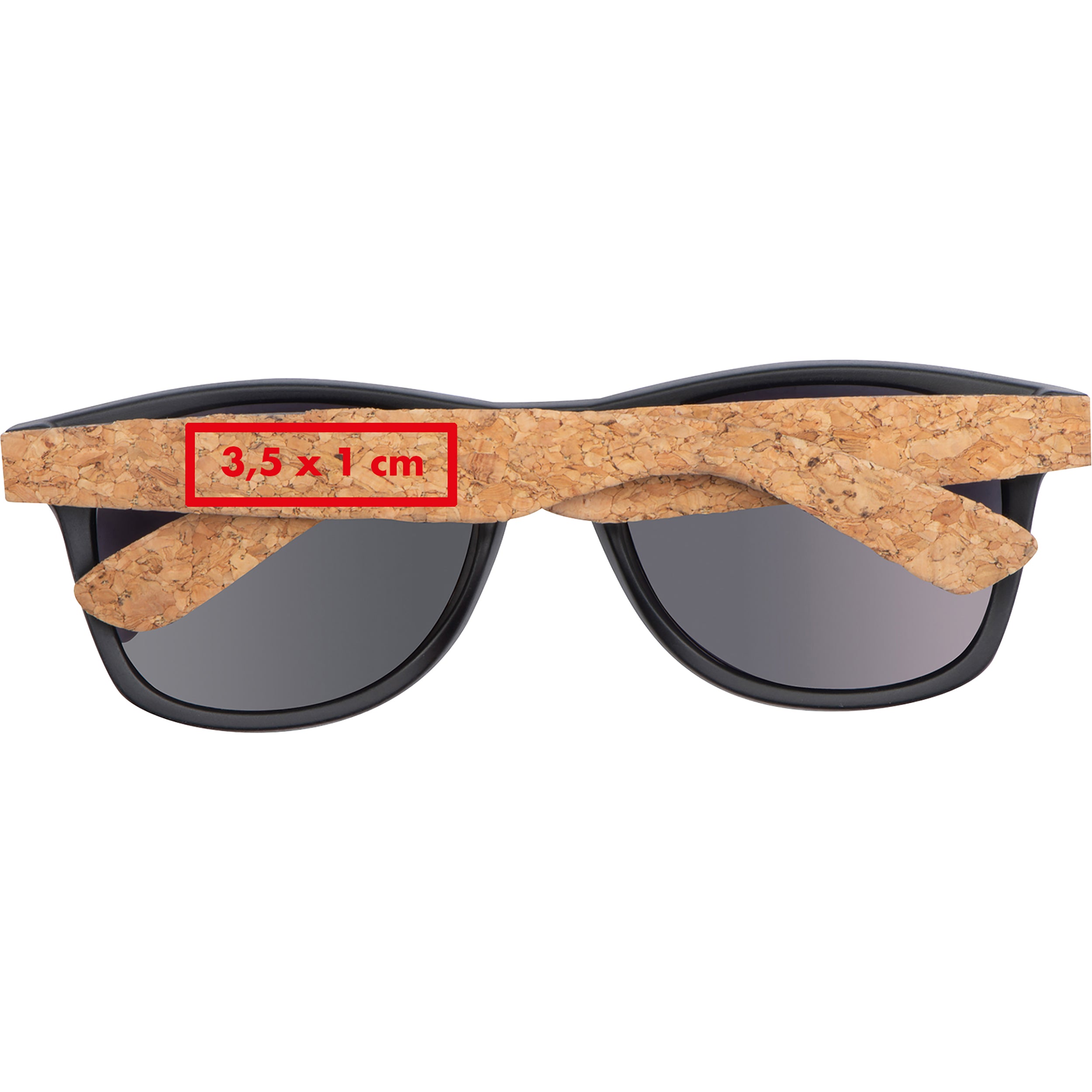 Sonnenbrille mit Bügeln aus Kork PRIMO