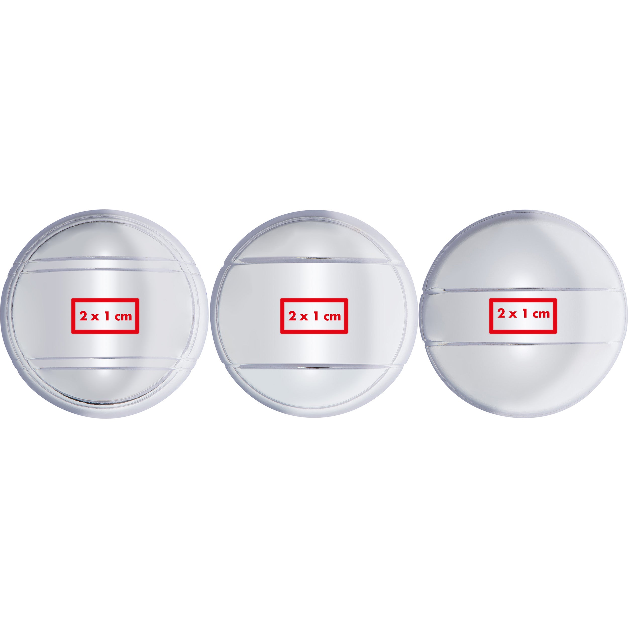 Boules Spiel mit 6 Metallkugeln MAY