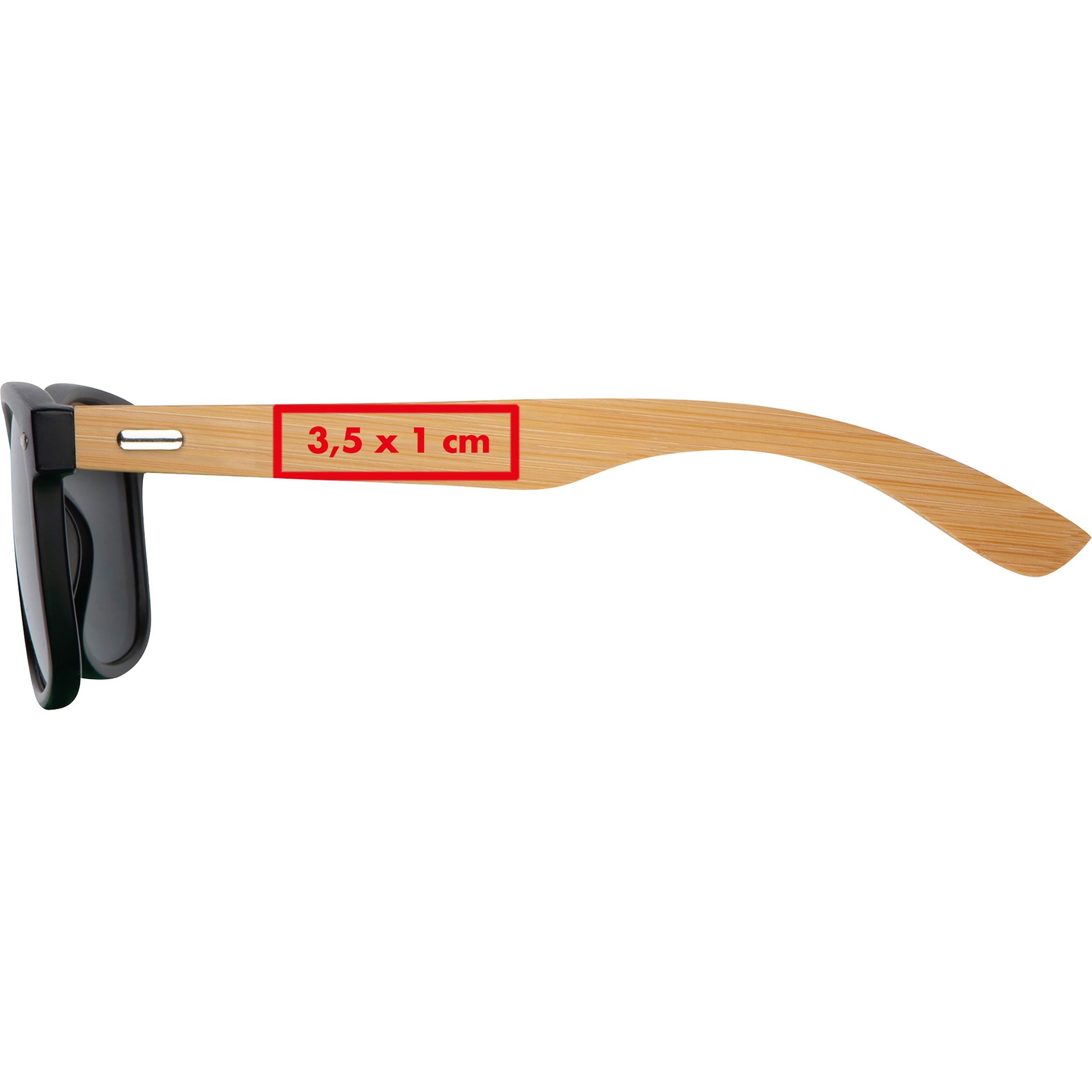Sonnenbrille mit Bambusbügeln LINUS