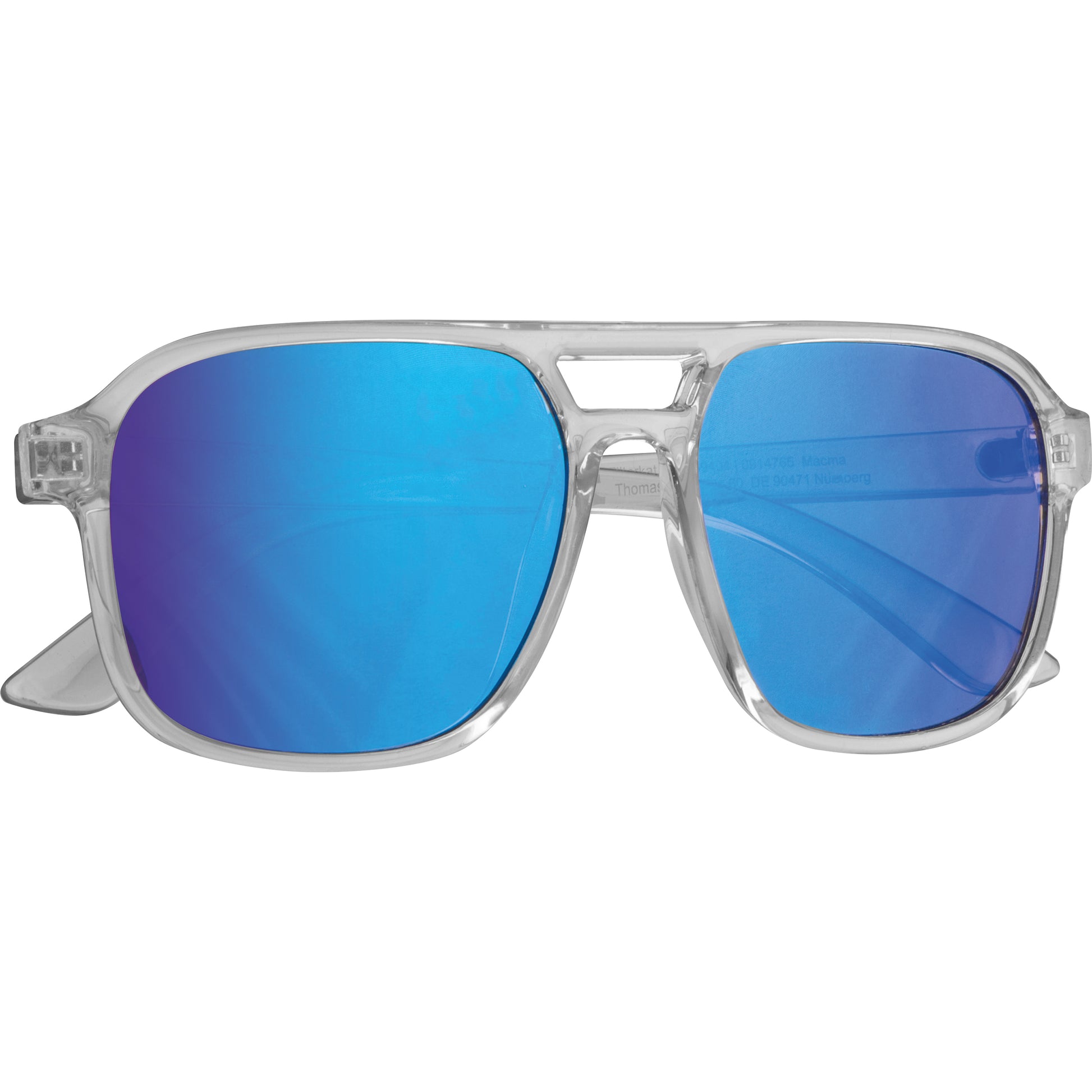 Sonnenbrille aus recyceltem Kunststoff LILA