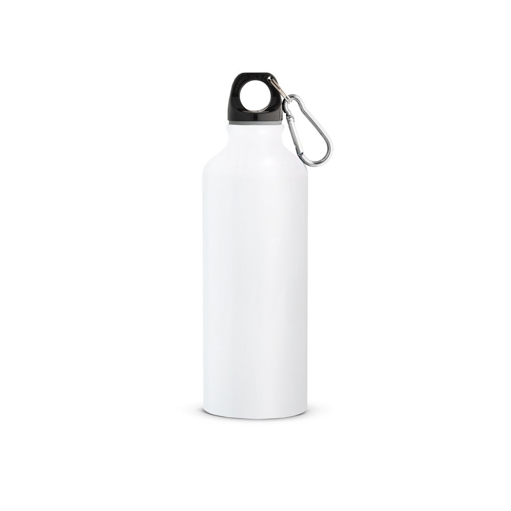 RE-LANDSCAPE M. Flasche aus recyceltem Aluminium (100% rAL) 530 mL mit Karabiner – zusätzliche Ansicht