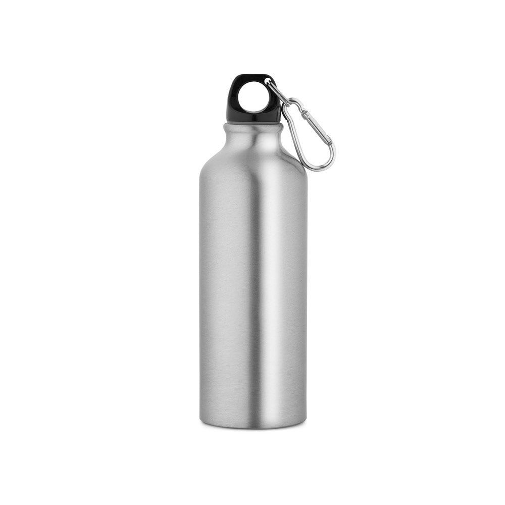 RE-LANDSCAPE M. Flasche aus recyceltem Aluminium (100% rAL) 530 mL mit Karabiner – zusätzliche Ansicht