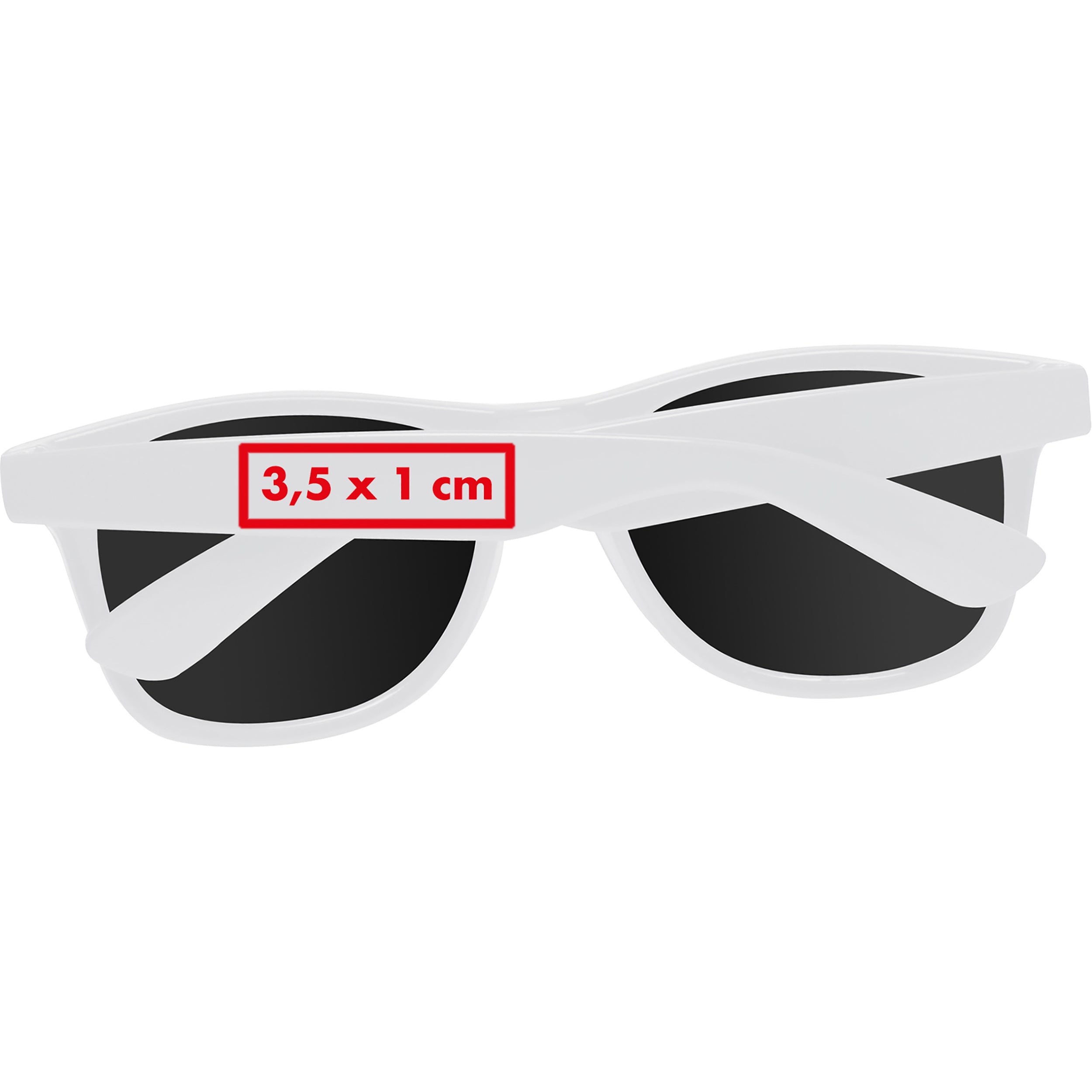 Sonnenbrille aus Kunststoff im Nerdlook, UV 400 Schutz GIANNA