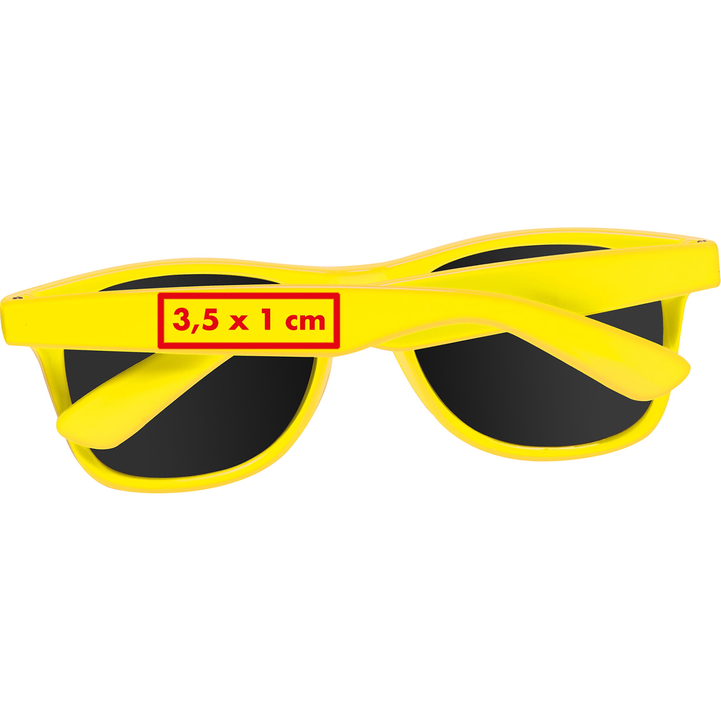 Sonnenbrille aus Kunststoff im Nerdlook, UV 400 Schutz GIANNA