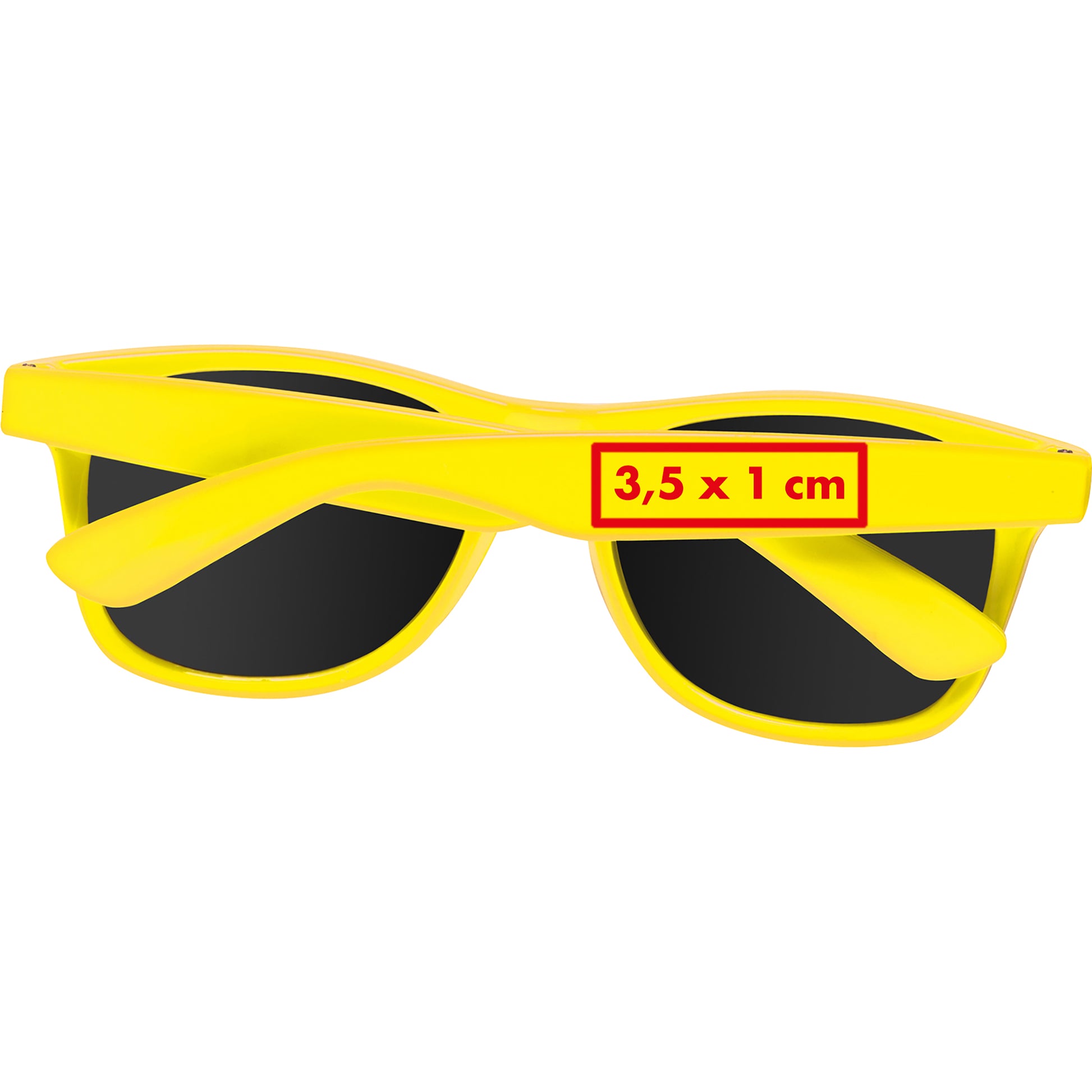 Sonnenbrille aus Kunststoff im Nerdlook, UV 400 Schutz GIANNA