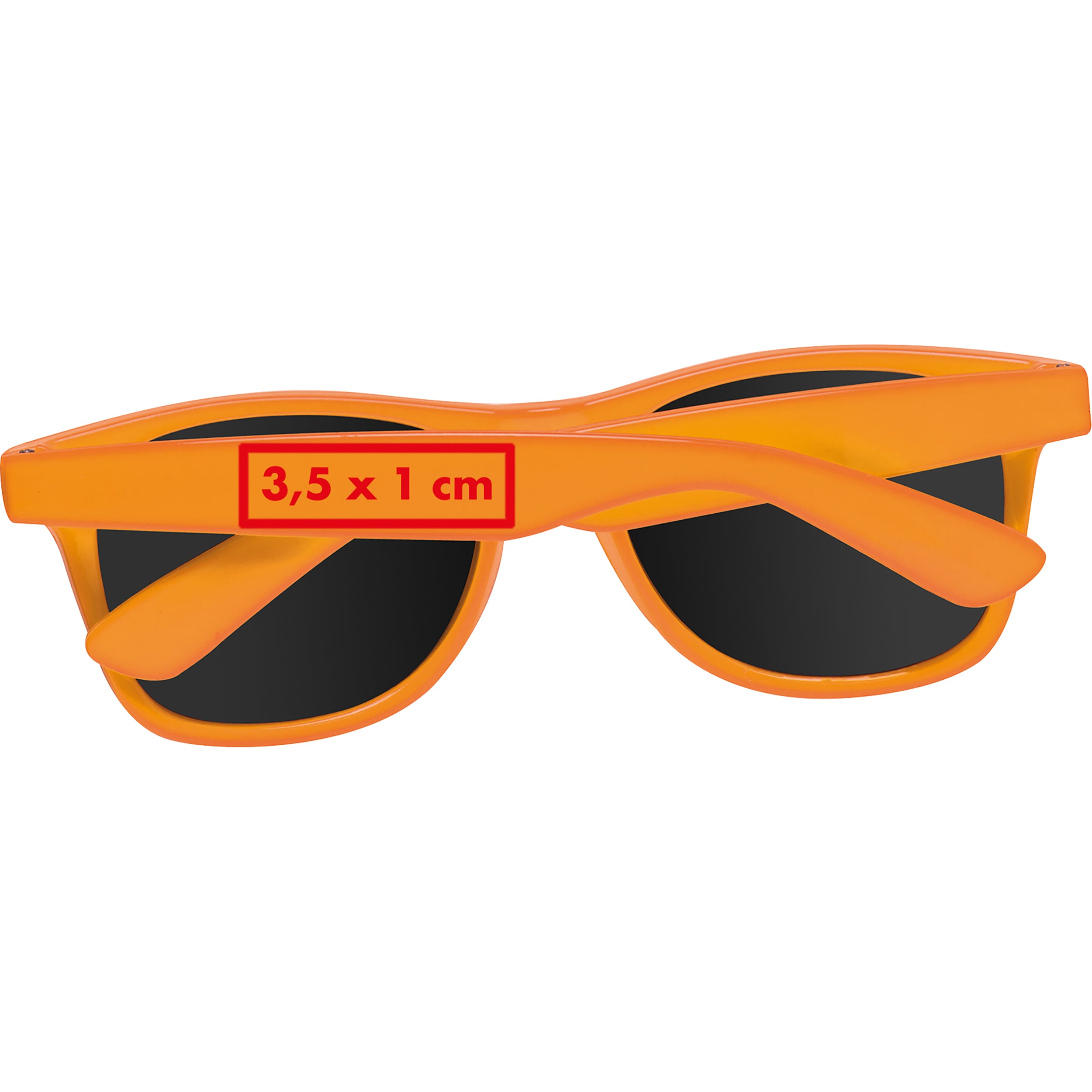 Sonnenbrille aus Kunststoff im Nerdlook, UV 400 Schutz GIANNA