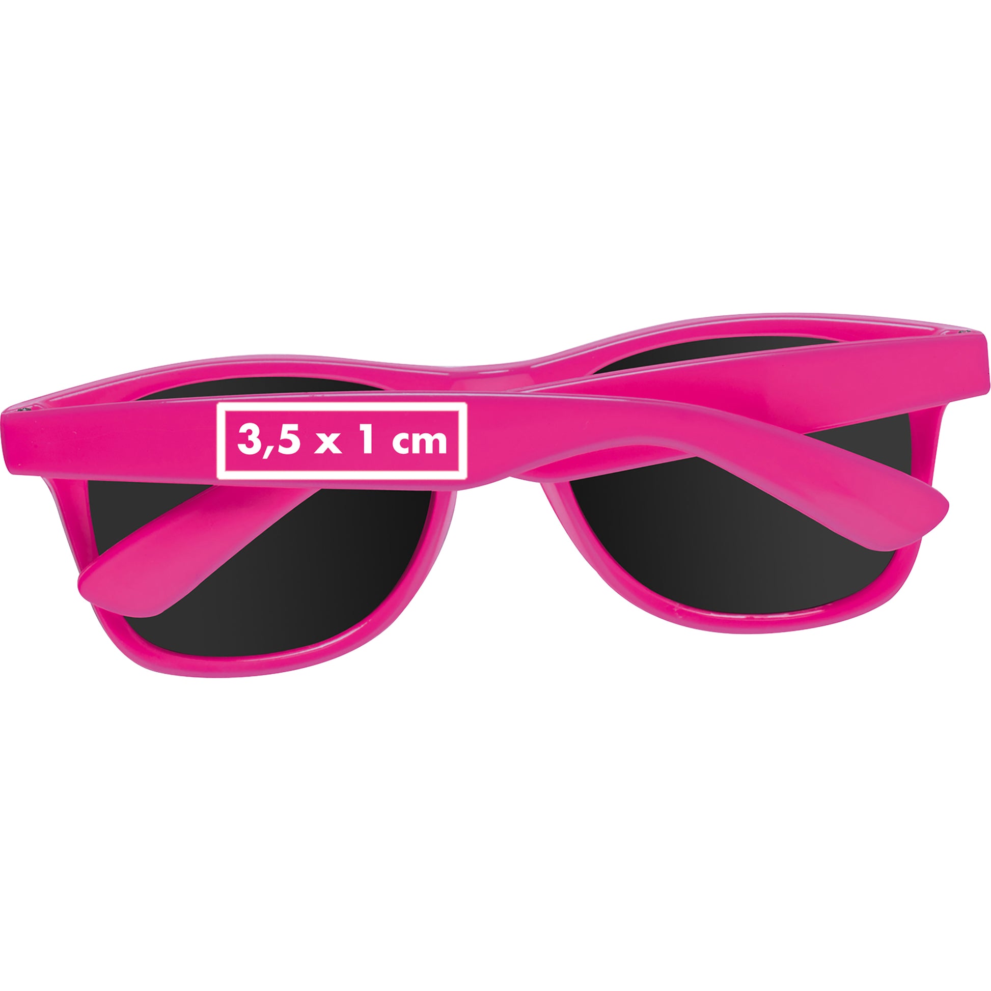 Sonnenbrille aus Kunststoff im Nerdlook, UV 400 Schutz GIANNA